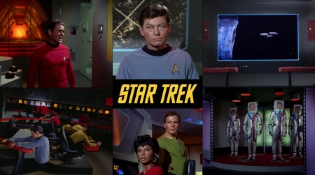 Star Trek Photo Montage - Scotty, Star Trek, Original Star Trek Series, McCoy