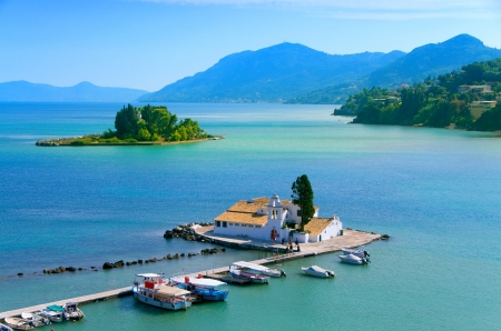 Corfu_Greece - 4k, beaches, beauty, boats, corfu, greece, holiday, photography, sea, summer, travel