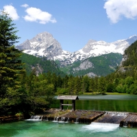 The River Krumme, Steyr, Austria