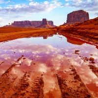 Reflections in Time - Monument Valley, Utah, Arizona