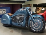 Harley Davidson 1936 Bugatti Type 57SC Atlantic Concept Motorcycle by Jakusa Atlantico.
