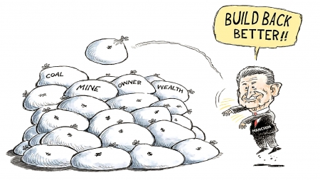 Build Back - liar, turncoat, spend, joe, manchin, democrat, taxes