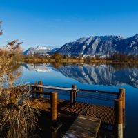 Saint Andre Lake, French Alps