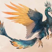 Fantasy bird