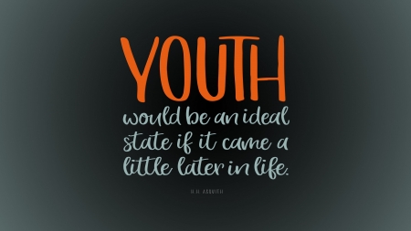 Youth Saying Quote