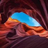 Eye Of The Tiger - Lower Antelope Canyon, Page, Arizona