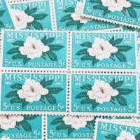 USA post stamps - Magnolia