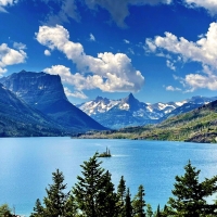 Wild Goose Island, Saint Mary Lake, Glacier NP, Montana