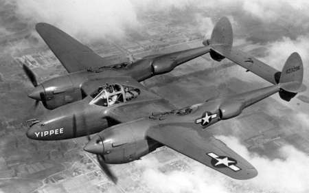 Lockheed P-38 Lightning - World War Two Aircraft, World War Two, United States Air Force, Lockheed P 38 Lightning