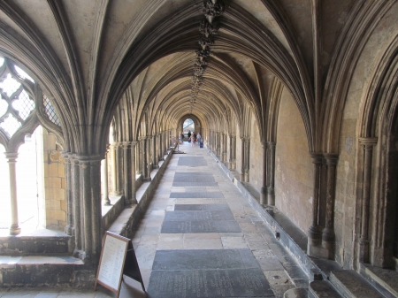 The Cloisters - Religious, Norfolk, Norwich, UK, Architecture