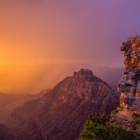 The Grand Canyon at dawn, Arizona