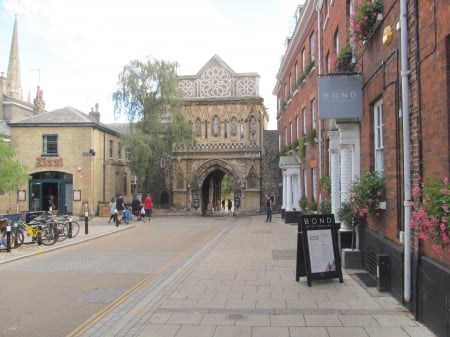 Cathedral Archway Entrance - Religious, Norfolk, Archways, Norwich, Architecture