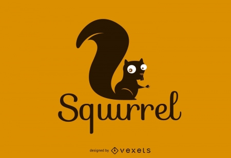 :) - vexels, black, veverita, squirrel