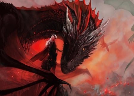 Daenerys and Drogon