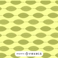 Green leaves pattern