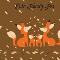 Fox Family Fall