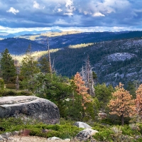 Hell's Kitchen overlook in the Sierra Nevada