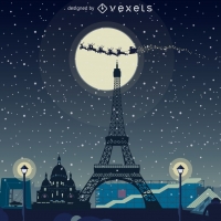 Santa in Paris