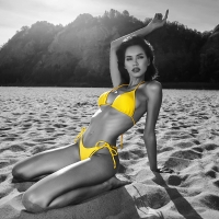 Abstract of a Bikini Model