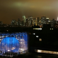 Hayden Planetarium in New York City, NY, USA