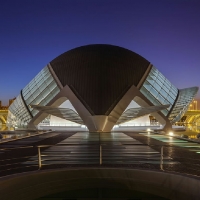 Hemisferic Valencia Spain cinema Planetarium 1