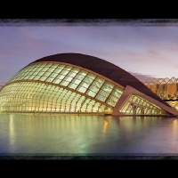 Hemisferic Valencia Spain cinema Planetarium