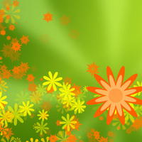 vector flower sample