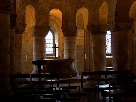 Respite - chapel, cross, interior, ireland, castle