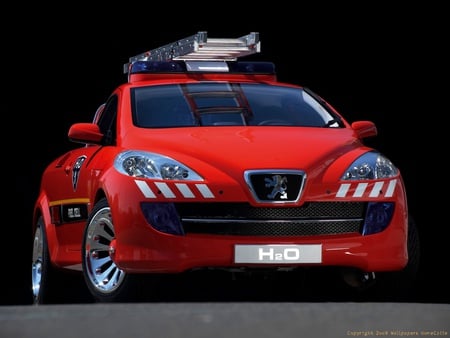 Peugeot - H2O Concept - cars, peugeot, firecars