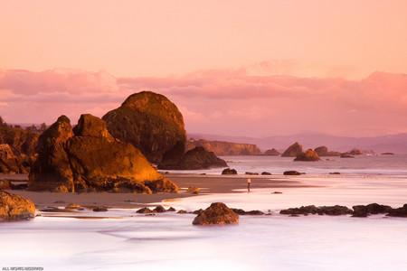 Beach and Boulders - nature, beach, boulders