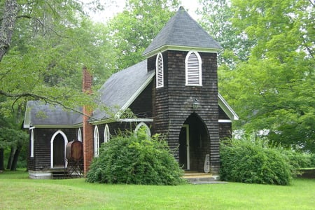 Country Church - religious, church, wv