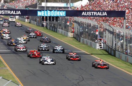 f1 2008 - melbourne, f1