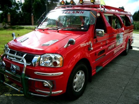 Modern Car-Jeepneys in the Philippines - cars, jeepney, public utility, transportation