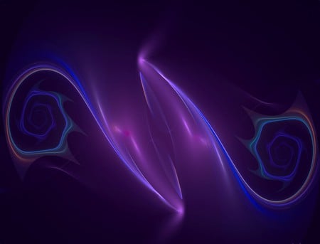 Phsycx - purple, neon, 3d and cg, abstract, blue