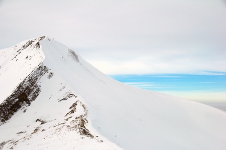 Winter Landscape IV - sky, mountain, winer