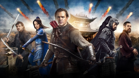 The Great Wall - wall, great, china, warrior