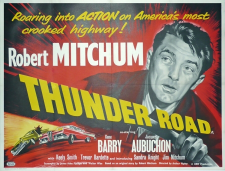 Thunder Road - movie, road, thunder, poster