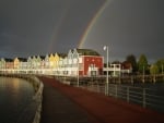 Rainbow in Netherlands