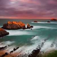 Coast of Cantabria, Spain