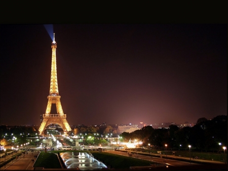 Paris - Eiffel Tower - cities, eiffel tower, france, paris