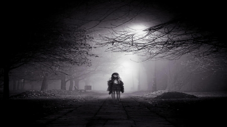 gothic girl # 9 - eerie, gothic, girl, dark