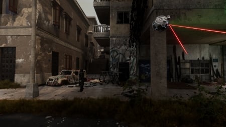 Area Showcase from the post-apocalyptic Phobos Subhuman - space, postapocalyptic, indiegame, indiedev