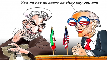 Joe Knows - sinister, deals, biden, iran