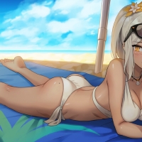 Anime Bikini Model