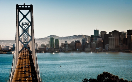 Bay Bridge - San Francisco - California, Bay Bridge, San Francisco, USA