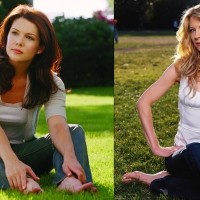 Lauren Graham and Jenna Elfman