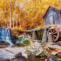 L.T. Lefler Grist Mill in Marietta