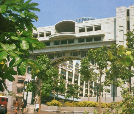 Simon Bolivar Center East Facade