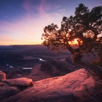 Sunset at Dead Horse Point, Utah