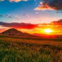 Spanish Mountain Sunset